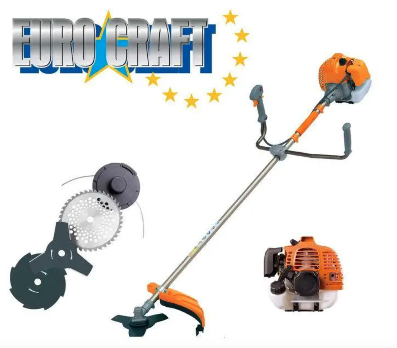 Мотокоса 4.8 кВт Euro Craft BC 431