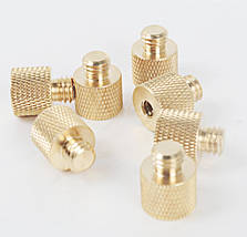 Адаптер-перехідник з різьби 3/8" Male (тато) на 1/4" Female (мама) (LS083), фото 4