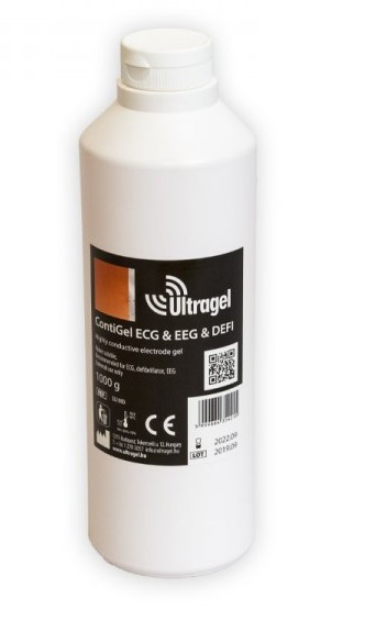 Гель для ЕКГ, ЕЕГ, ДЕФІ – ContiGel 1000 гр., високопровідний електродний, Ultragel EG1000