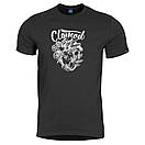 Футболка Pentagon CLOMOD T-SHIRT "FLOWER HEART" C090013-FL Large, Wolf-Grey (Сірий), фото 3