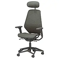 STYRSPEL Игровое/офисное кресло, темно-серый/серый, 205.220.32