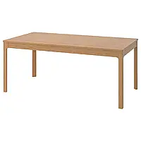 EKEDALEN Раздвижной стол, дуб, 180/240x90 см