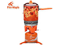 Газовая горелка Fire Maple FMS X3 туристическая Оранжевый Хіт продажу!