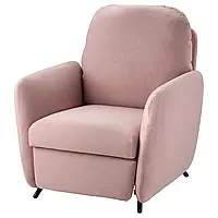 EKOLSUND Кресло с откидной спинкой, Gunnared светло-розовый