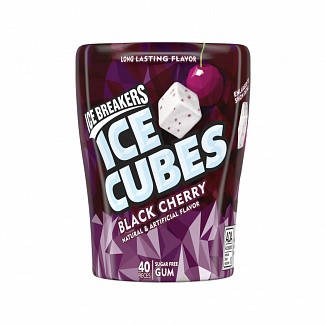 Ice Breakers Ice Cubes Black Cherry 40шт, фото 1