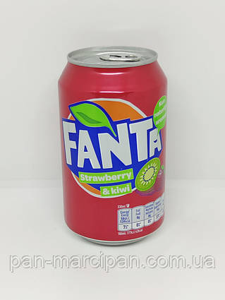 Газований напій Fanta Strawberry & Kiwi 330 ml