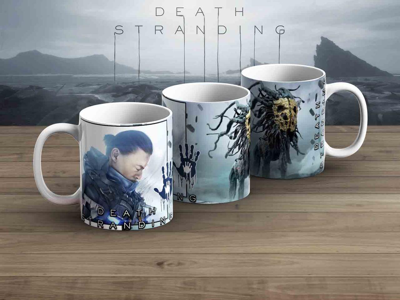 Чашка Death stranding "Воїн" / Кружка Смертельна небезпека