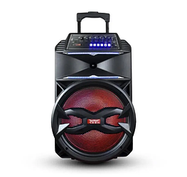 Колонка портативна ZXX-8887, 450W, USB/FM/Bluetooth, з мікрофоном