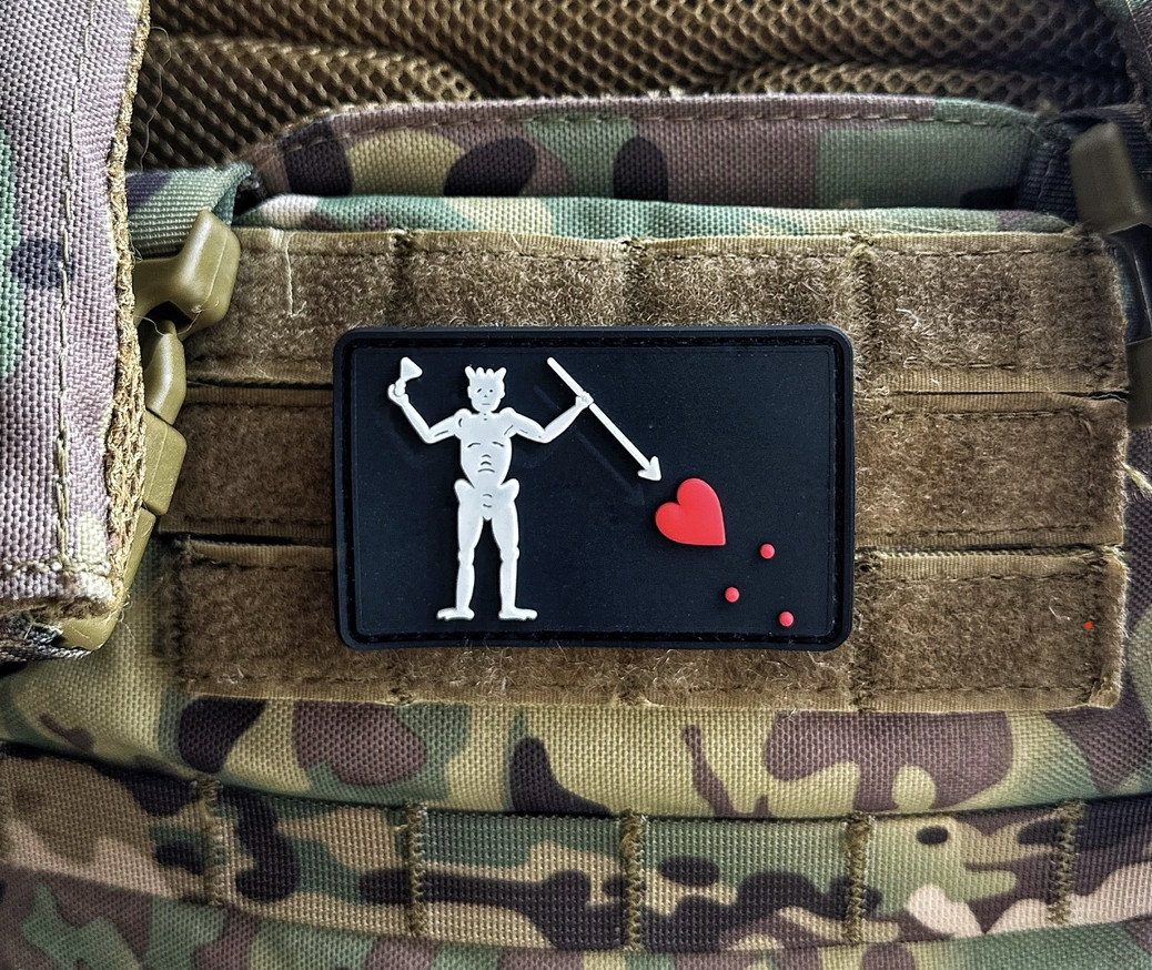 Купити Патч Чорна Борода Форвадр FOG, гума шеврон, ціна 218.50 ₴ - Prom ...