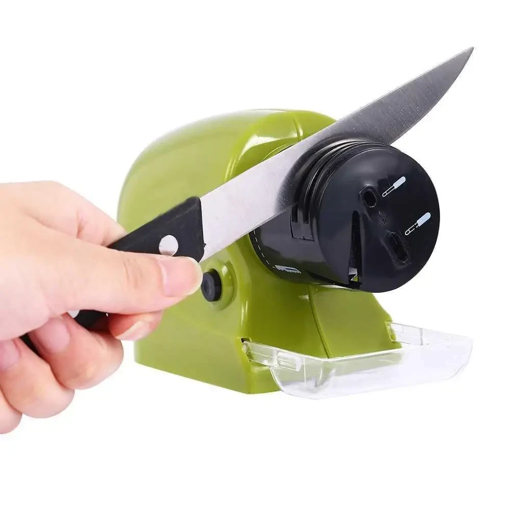 Точилка электрическая Sharpener универсальная для ножей и ножниц. - фото 4 - id-p1816980913