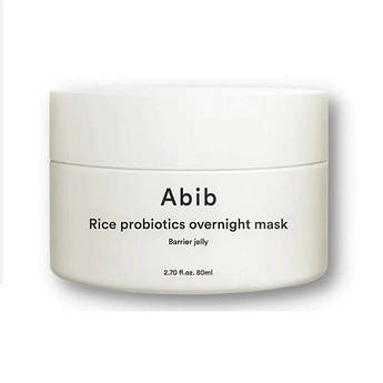 Бар'єрна нічна гель-маска з пробіотиками Abib Rice Probiotics Overnight Mask Barrier Jelly 80 мл