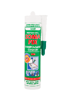 SOMA FIX Силікон універсальний (білий) 280 мл.