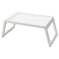 KLIPSK Поднос стол, белый
