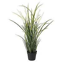 FEJKA Искусственное растение в горшке, украшение для дома/наружи/трава, 9 см диаметр висота 55см