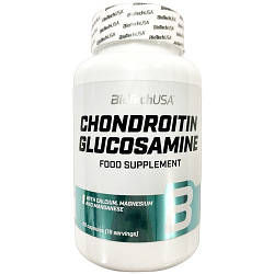 Суглоби і зв'язки Biotech USA Chondroitin & Glucosamine (60 таблеток.)