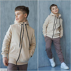 Спортивний костюм дівчинки zip-худі 1533, 116-158р., фото 4