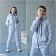 Спортивний костюм дівчинки zip-худі 1533, 116-158р., фото 7