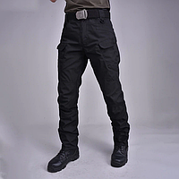 Штаны Карго мужские, тактические Рип-Стоп размер 3ХL, цвет черные Код 69-0036