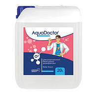 Жидкий дезинфектант на основе активного кислорода без хлора AquaDoctor Water Shock О2
