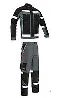 Рабочий костюм роба куртка штаны ArtMas Professional Ref , мужской комплект спецодежды больших размеров