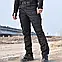 Штани Карго чоловічі, тактичні Ріп-Стоп, військові демісезонні, розмір 6XL, колір чорний Код 69-0038, фото 2
