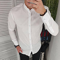 Мужская рубашка классическая приталенная Турция белая