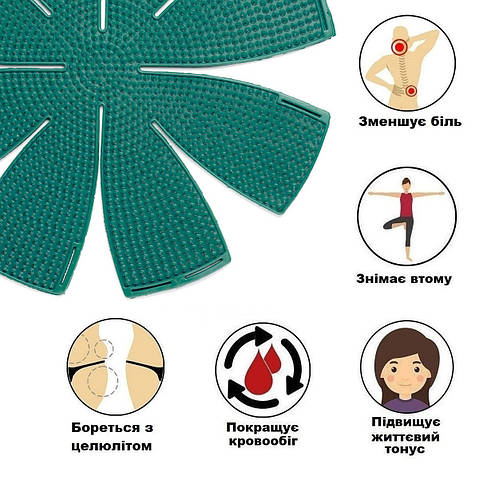 Купить Коврик Ляпко Ромашка Размер 314 мм Аппликатор Игольчатый ...