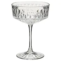SÄLLSKAPLIG Бокал для шампанского, прозрачное/узорчатое стекло, 21 cl