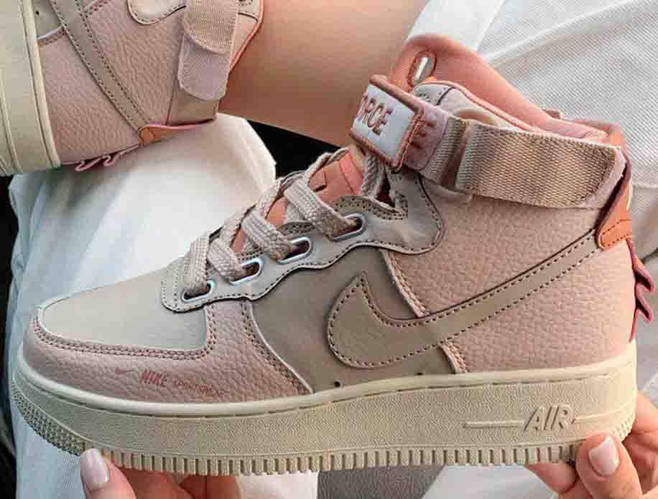 Nike air force 1 high utility pink sale
