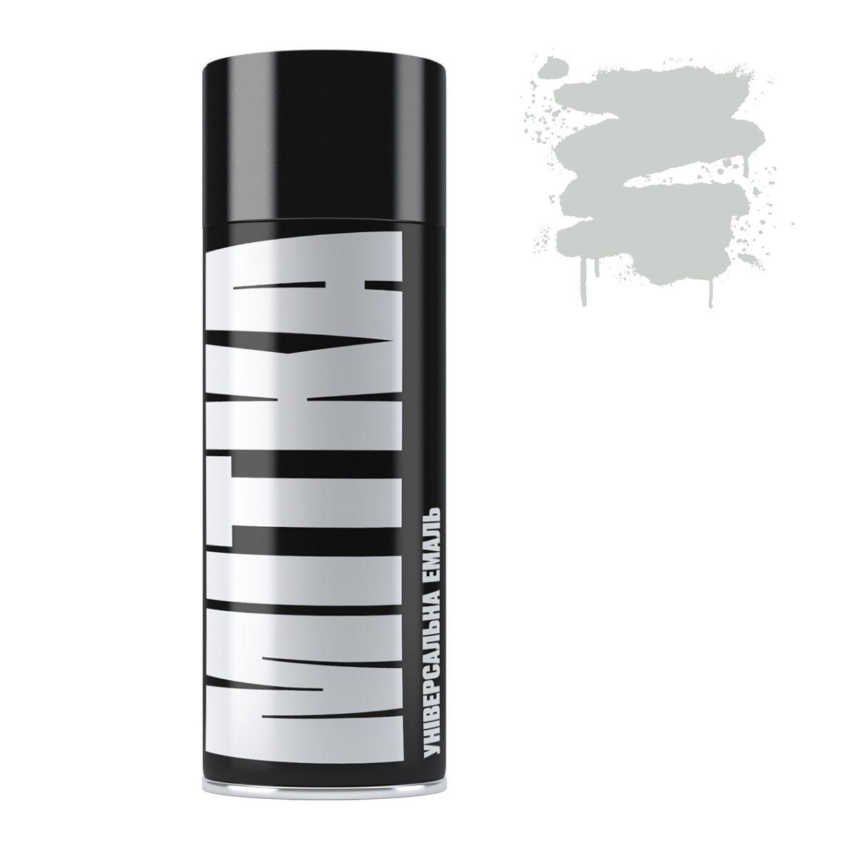 Емаль 7035 Світло-сіра універсальна аерозоль 400мл Mitka