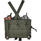 Підсумок Потрійний з перегородкою на 6 магазинів АК. Відкритий, фото 9