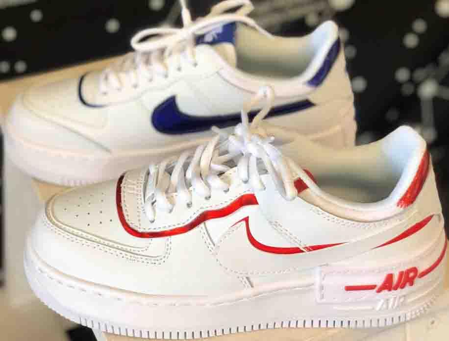 White red and blue air forces sales