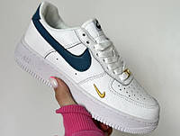 Женские кроссовки Nike Air Force 1 Mini Swoosh Blue