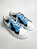 Кеды мужские Nike Blazer Low Sacai Blue