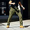 Штани Карго чоловічі, тактичні Ріп-Стоп, військові демісезонні, розмір 3XL, колір хакі Код 69-0030, фото 2