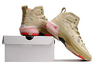 Eur36-40 детские Air Jordan 37 Wheat Red баскетбольные кроссовки
