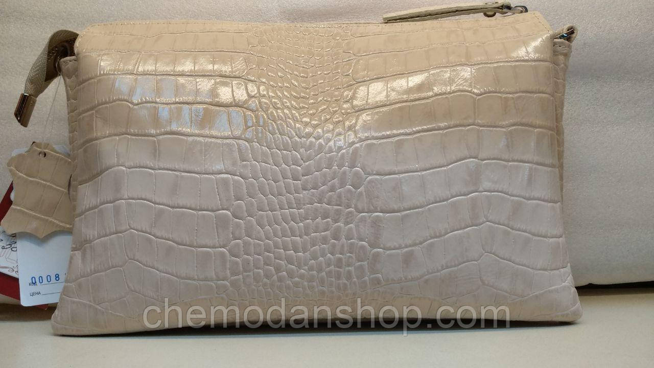 Сумка клатч із натуральної шкіри 000881