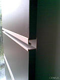 Алюмінієва вставка в паз 16 мм ДСП для торгового обладнання , для економ-панелей Екостар 7240 4 м, фото 5