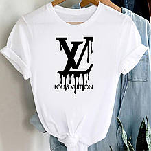 Стильна жіноча футболка Louis Vuitton. Футболка Луї Вітон