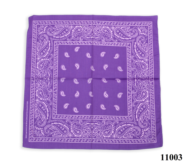 Бандана на голову бузкова Бандана класична бузкова 1