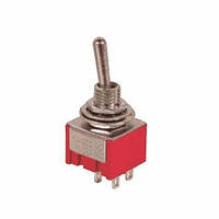 Тумблер Daier MTS-201, 4Pin, ON-OFF, solder terminal