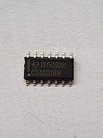 Микросхема Texas Instruments CD4001 SO14