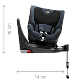 Автокрісло Britax-Römer DUALFIX i-SIZE 0+ до 4 років, Blue Marble, фото 6
