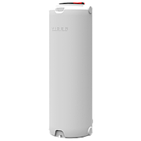 Ємність 1000 л вузька вертикальна біла Командор 2000