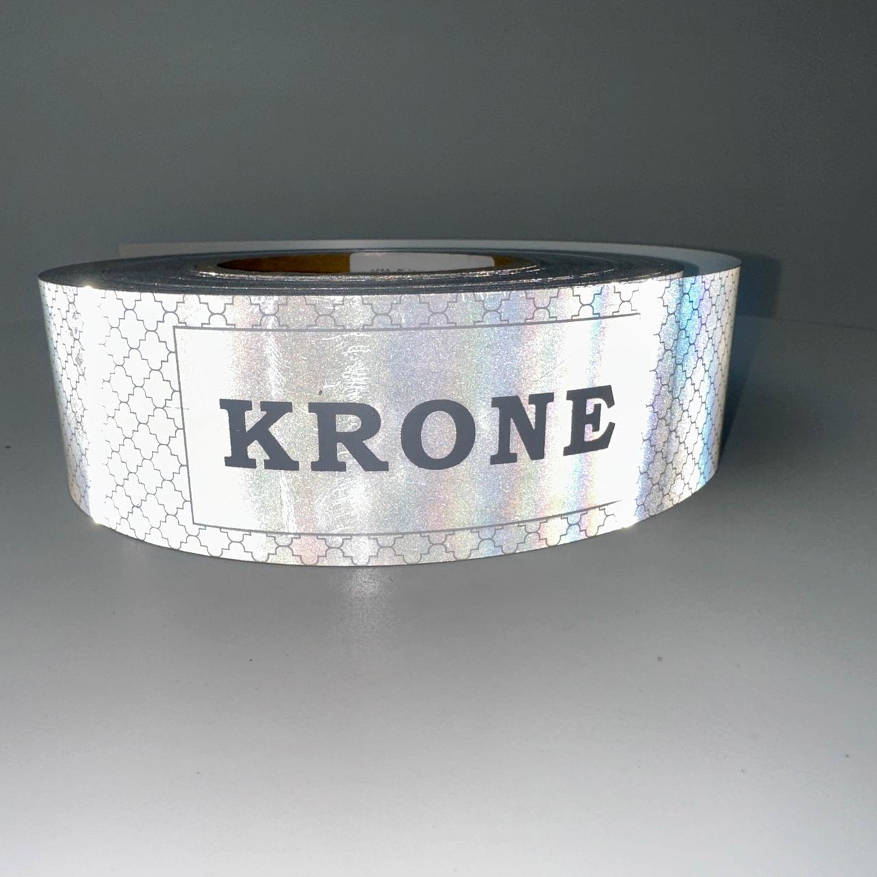 Стрічка світловідбивна KRONE біла Е13