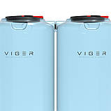 Ємність 1000 л вузька вертикальна блакитна Командор 2000, фото 8