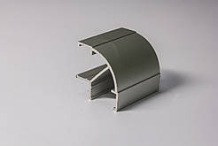 Алюмінієвий кутовий профіль для економ-панелей, торгового обладнання, колон під 16 мм ДСП. Екостар 3192 4 м