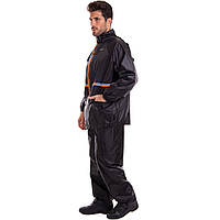Atrio MT-085 Rainsuit Black/Orange, M Мотокостюм дождевой раздельный