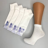 Короткие женские носки Премиум Master, белые, 36-41 р, 12 пар