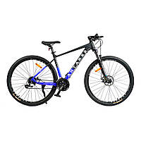 Спортивный велосипед 29 дюймов (рама 19", 24 скорости, 75% сборки, Shimano) Corso Antares AR-29103 Черно-синий